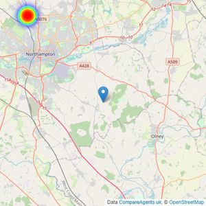 The Shared Ownership Shop - Horton listings heatmap