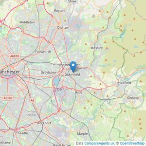 @ThePlace - Dukinfield listings heatmap