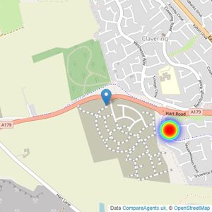 Thirteen Homes listings heatmap