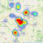 Thomas Merrifield - Wallingford listings heatmap