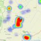 Thomas Morris - Ramsey listings heatmap