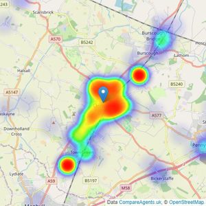 Thomas Samuel - Ormskirk listings heatmap