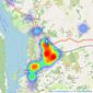 Thomson Hayton Winkley Estate Agents - Windermere listings heatmap