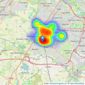 Thornley Groves - Altrincham listings heatmap