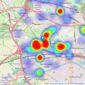 Thornley Groves - Monton listings heatmap