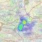 Thornley Groves - Prestwich listings heatmap