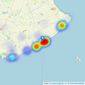 Thorntons Property Services - Anstruther listings heatmap