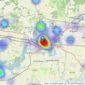 Tod Anstee - Chichester listings heatmap