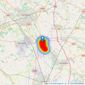 Townbridge Estate Agents - Middlewich listings heatmap