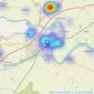 Townend Clegg & Co - Goole listings heatmap