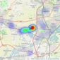 Towns & Crawford Sales & Letting Agent - Derby listings heatmap