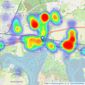 Treagust & Co - Emsworth listings heatmap