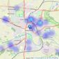 Trivett Hicks - Hereford listings heatmap