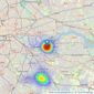 Truepenny's Property Consultants - Charlton listings heatmap