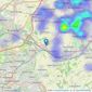 Trust Sales & Lettings - Mirfield listings heatmap