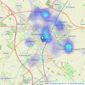 Tucker Gardner - Cambridge listings heatmap