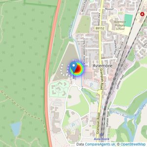 Tulloch Homes Ltd listings heatmap