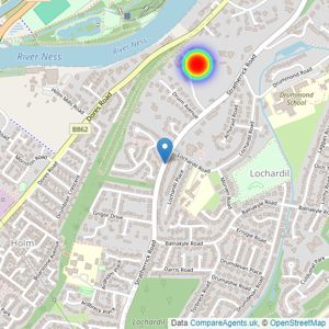 Tulloch Homes Ltd listings heatmap