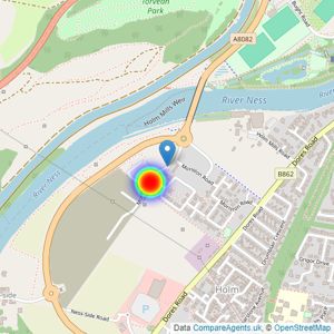 Tulloch Homes Ltd listings heatmap