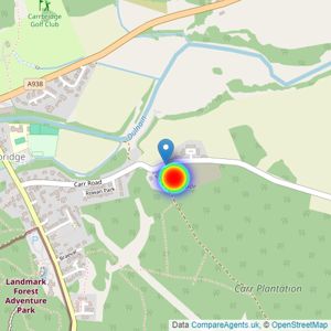 Tulloch Homes Ltd listings heatmap