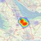 Turner Dooley Estate Agents - Little Sutton listings heatmap