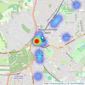 TW Property - Tunbridge Wells listings heatmap