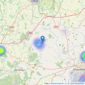 TwoCan - Newent listings heatmap