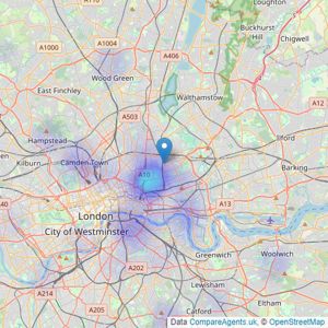 Unique Property Company - Unique Property Company listings heatmap