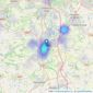 Urban Base Executive - North East listings heatmap