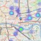 Urban Spaces - Loft Living & Unique Properties listings heatmap