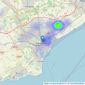 Urban Suburban - Covering South Wales listings heatmap