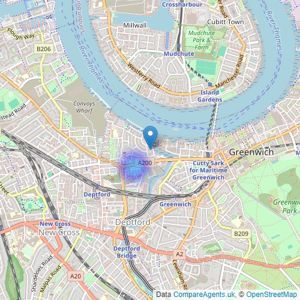 Urtopia Limited - Millennium Quay listings heatmap