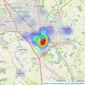 VA Property Sales & Lettings - Luton listings heatmap