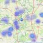 Venture Properties - Durham listings heatmap