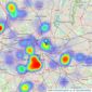 Victorstone - City Road listings heatmap