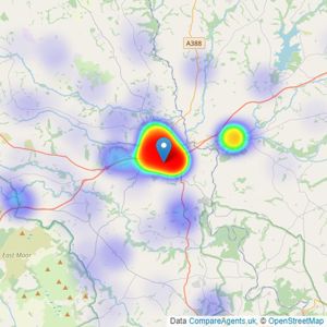 View Property - Launceston listings heatmap