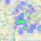 Vincent Shaw - Cambridge listings heatmap