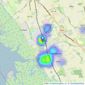 Vista Abode - Cheshire listings heatmap