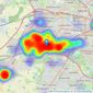 VitalSpace - Urmston listings heatmap