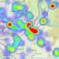 W C Dawson & Son Ltd - Stalybridge listings heatmap