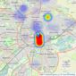 Walton & Allen - Nottingham listings heatmap