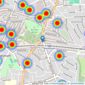 Wards - Barnehurst listings heatmap