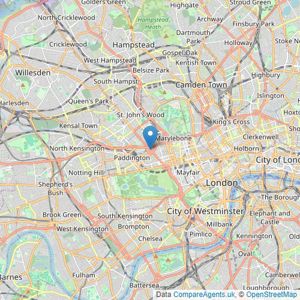 Warren Bradley Estates - Colindale - Sales listings heatmap