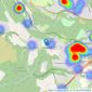 Warren Powell-Richards - Grayshott listings heatmap