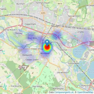 Warren Property Matters - WINDSOR listings heatmap