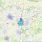 Weldons Sales & Lettings - Shaftesbury listings heatmap