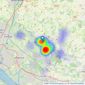 Weller Patrick Estate Agents - Bishops Waltham listings heatmap