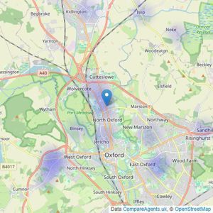 WEST - The Property Consultancy - Summertown listings heatmap