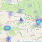 West Wales Properties - Narbeth listings heatmap