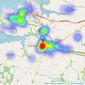 West Wales Properties - Pembroke listings heatmap